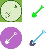 Shovel Icon Design vector