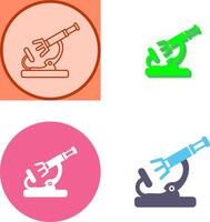 Microscope Icon Design vector