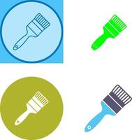 Paint Brush Icon Design vector