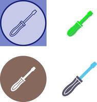 Screwdriver Icon Design vector