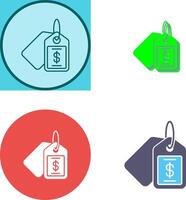 Price Tag Icon Design vector