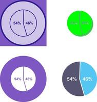 Candidate Stats Icon Design vector