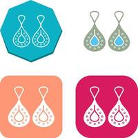 Earring Icon Design vector