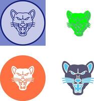 diseño de icono de lobo vector