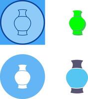 Antique Jar Icon Design vector