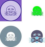 Seal Icon Design vector