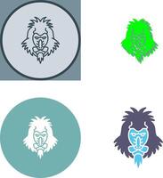 Mandrill Icon Design vector