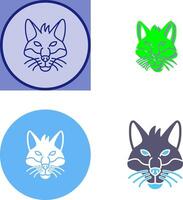 Fox Icon Design vector