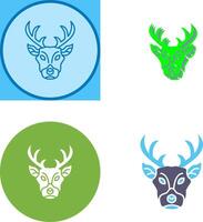 Deer Icon Design vector