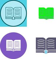 Book Icon Design vector