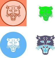 Puma Icon Design vector