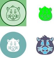 Beaver Icon Design vector