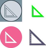 Set Square Icon Design vector