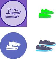 zapatillas icono diseño vector