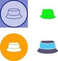 Men's Hat Icon Design vector