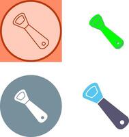 Bottle Opener Icon Design vector