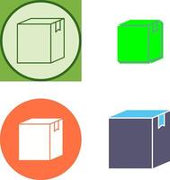 diseño de icono de caja vector