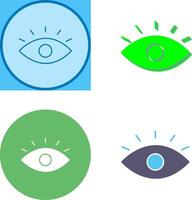 Eye Icon Design vector