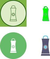 Sunblock Cream Icon Design vector