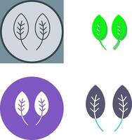 Herb Icon Design vector