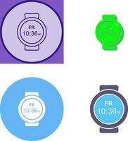 Sports Watch Icon Design vector