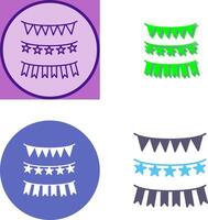 Garlands Icon Design vector