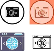 Website Icon Design vector