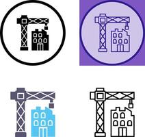 construcción icono diseño vector