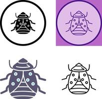 Bug Icon Design vector