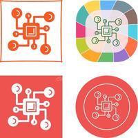 Connection Icon Design vector