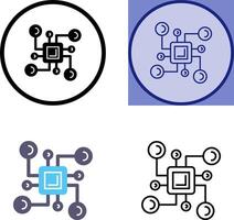 Connection Icon Design vector