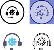 Customer Support Icon Design vector