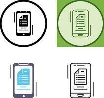 To Do List Icon Design vector