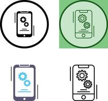 Setting Icon Design vector