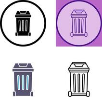 Garbage Icon Design vector