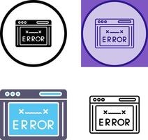 error código icono diseño vector