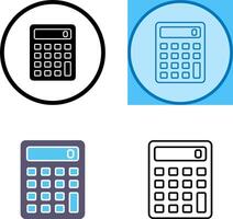 diseño de icono de calculadora vector