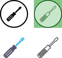 Screw driver Icon vector