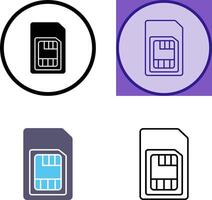 Sim Card Icon vector