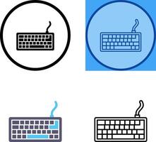 diseño de icono de teclado vector