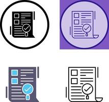 SEO Audit Icon Design vector