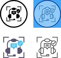 Technical Support Icon Design vector