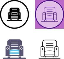 diseño de icono de sillón vector