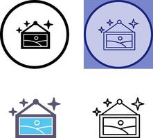 Picture Icon Design vector