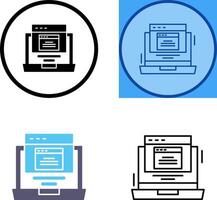 Pop Up Icon Design vector