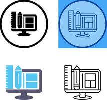 Web Design Icon Design vector