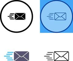 diseño de icono de correo vector