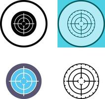 Target Icon Design vector