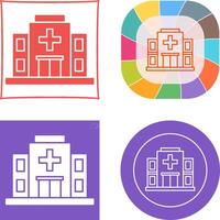 Hospital Icon Design vector