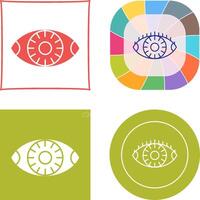 Vision Icon Design vector